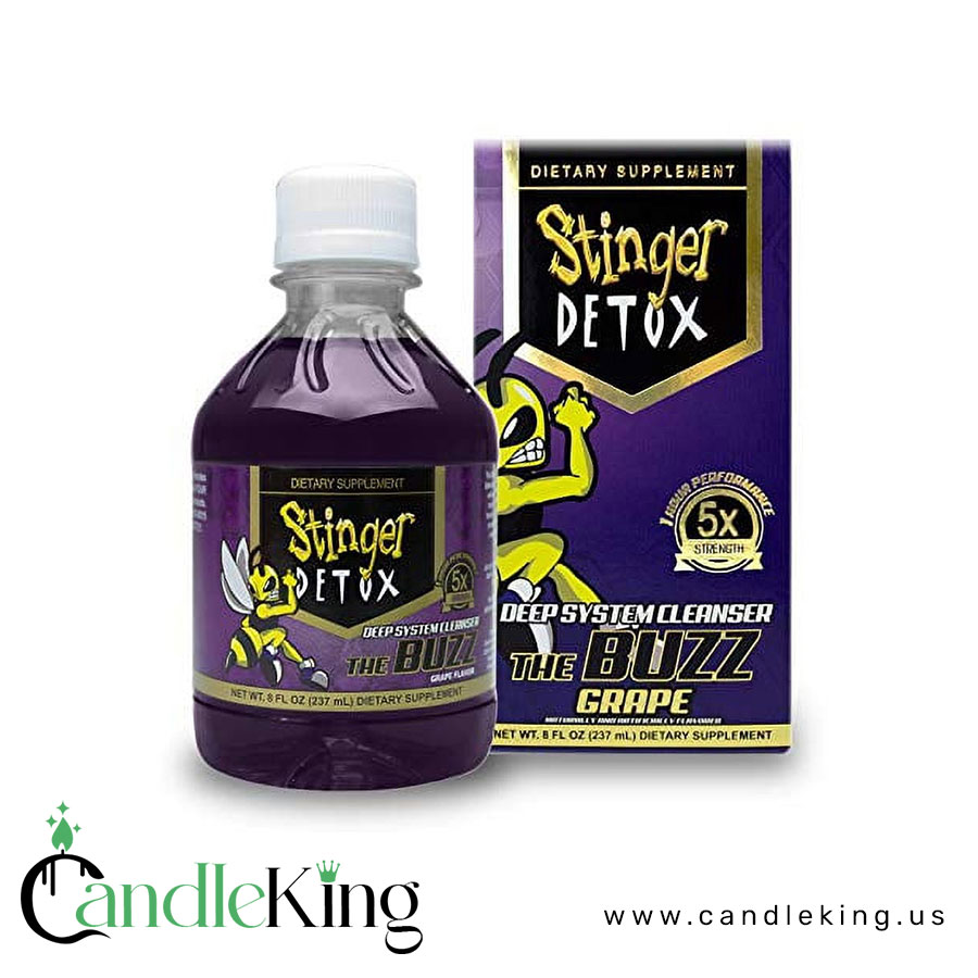 Stinger-Detox-Buzz-5X-Extra-Strength-Drink-,-Grape-Flavor-,-8-FL-OZ